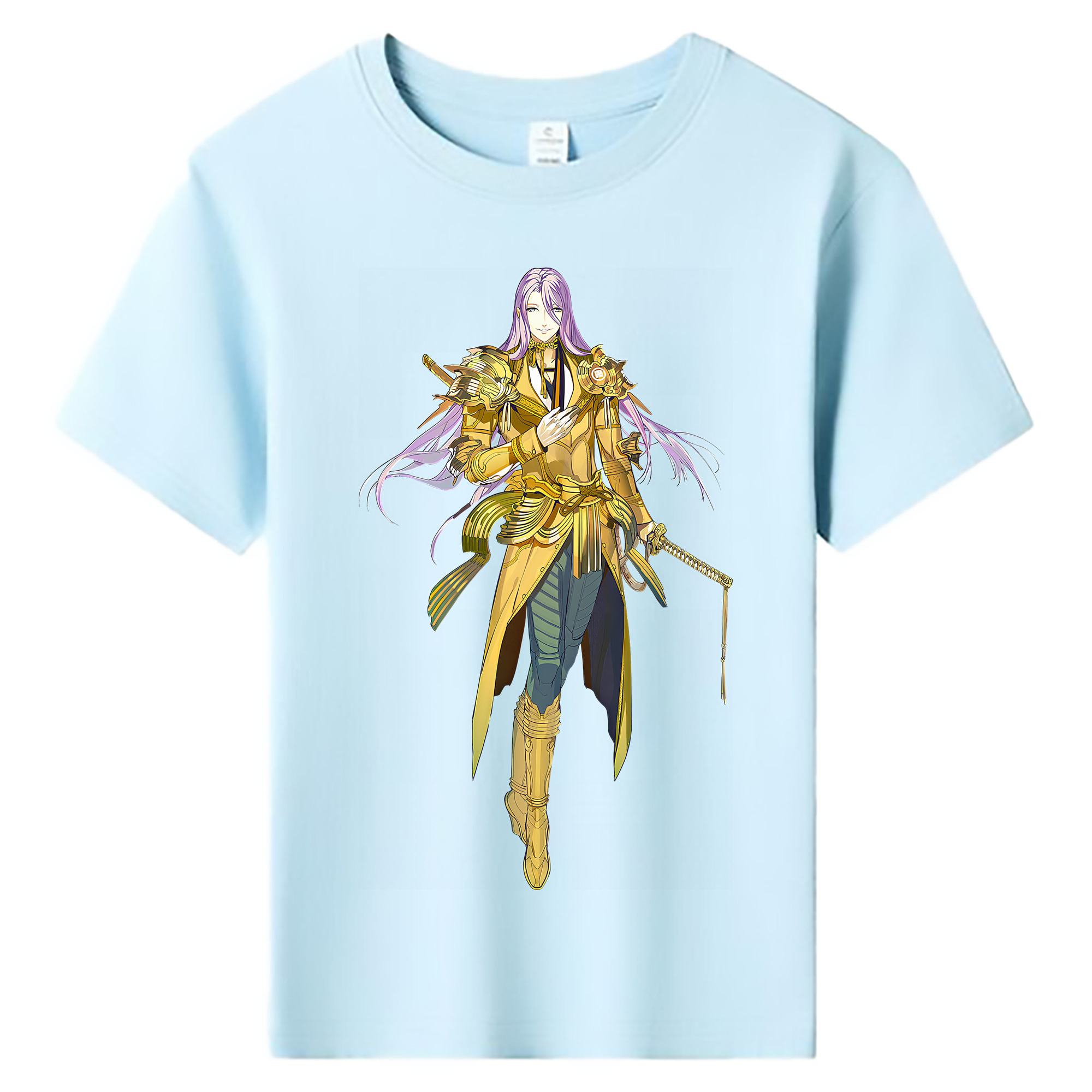（画像用） 刀剣乱舞 Touken Ranbu 綿100％キッズTシャツ（フロントプリント）